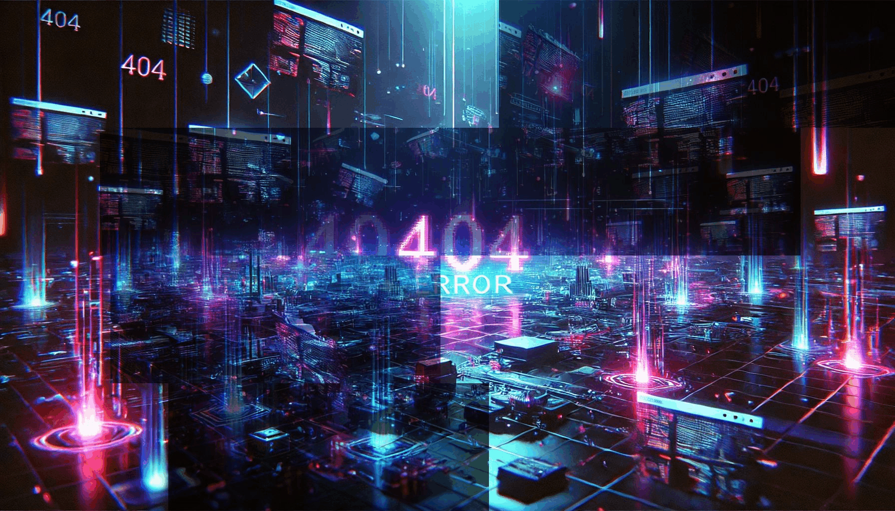 404 Error - Lost in Cyberspace